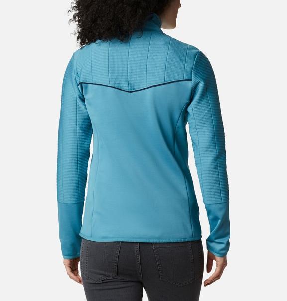 Columbia Roffe Ridge Fleece Jacket Blue For Women's NZ48357 New Zealand